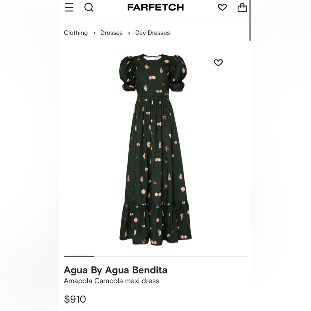 Agua by Agua Bendita: Amapola Cara cola maxi dress. - Picture 5 of 10
